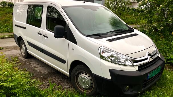 Citroen Jumpy med Lydinngang