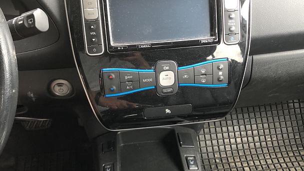Nissan Leaf med Vinterdekk