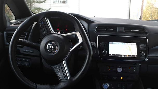 Nissan Leaf med GPS