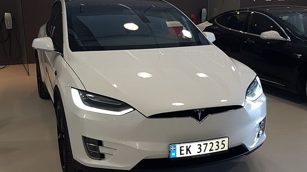 Tesla Model X, 2017, Elektrisk, automatisk, 7 seter