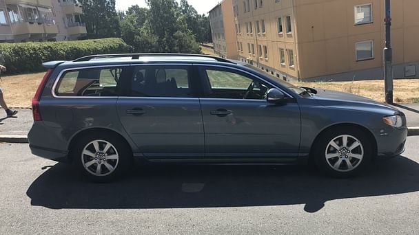 Volvo V70 med Vinterdekk