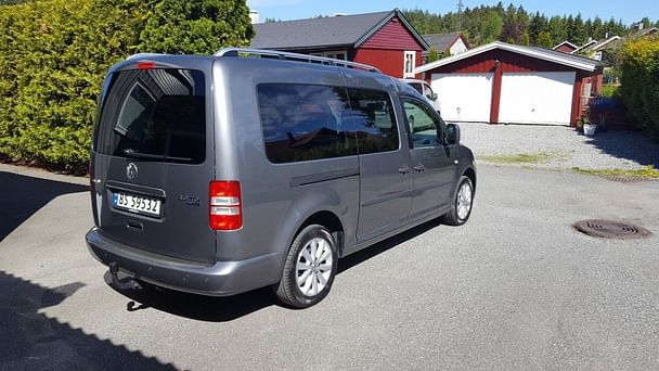 Volkswagen Caddy med Vinterdekk