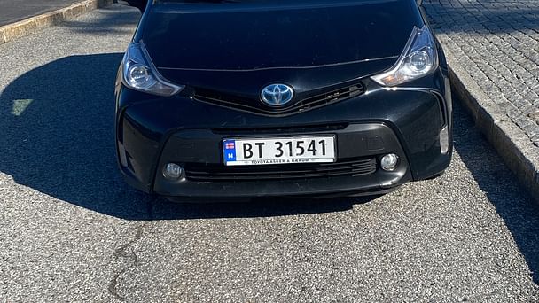 Toyota Prius +, 2015, Blyfri / Elektrisk (hybrid), automatisk, 7 seter
