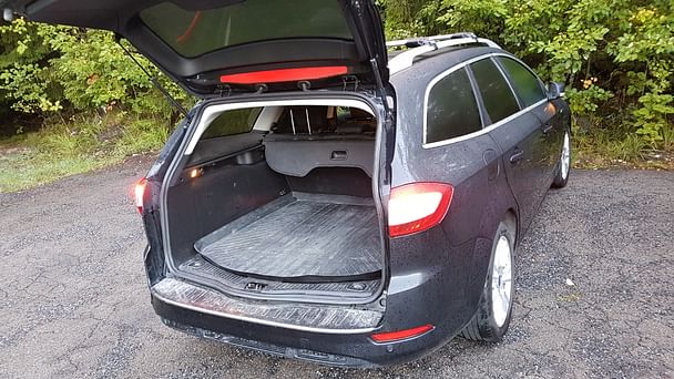 Ford Mondeo SW med Sykkelstativ
