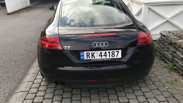 Audi TT Coupé med Vinterdekk