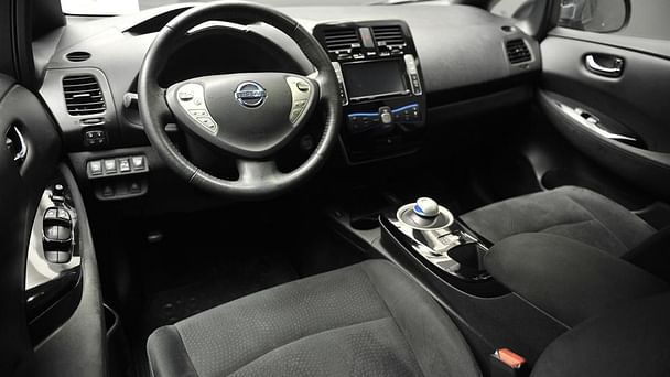 Nissan Leaf med GPS
