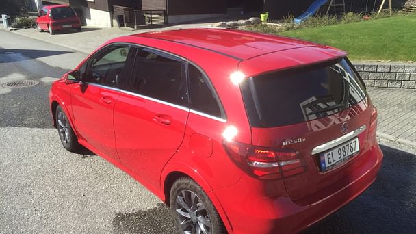 Mercedes Classe B med GPS