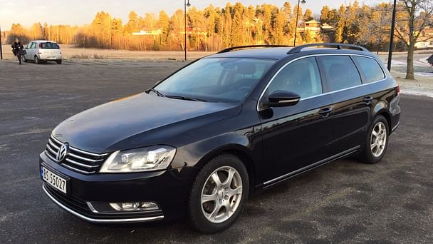 Volkswagen Passat Kombi med Vinterdekk
