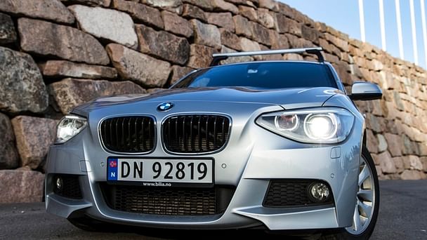 BMW 1-Serie Touring med Vinterdekk