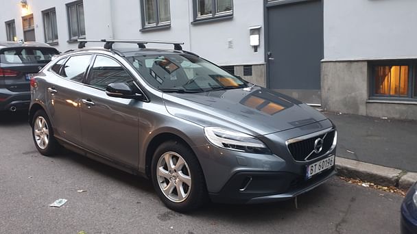 Volvo V40 Cross Country med Sykkelstativ