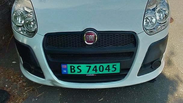 Fiat Doblo Cargo med Vinterdekk