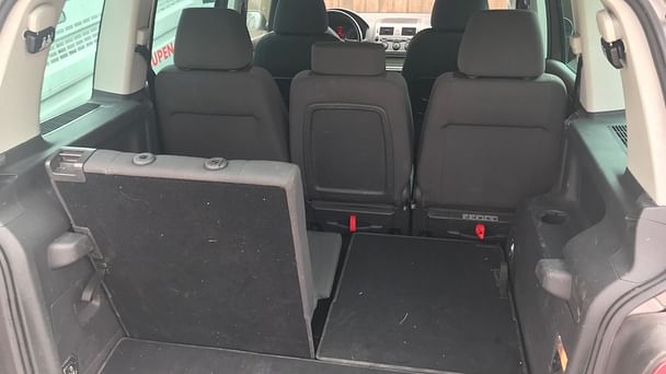 Volkswagen Touran med Sykkelstativ
