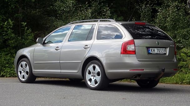 Skoda Octavia Combi med Vinterdekk