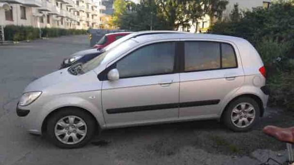 Hyundai Getz med Vinterdekk