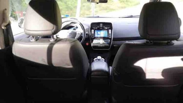 Nissan Leaf med Vinterdekk
