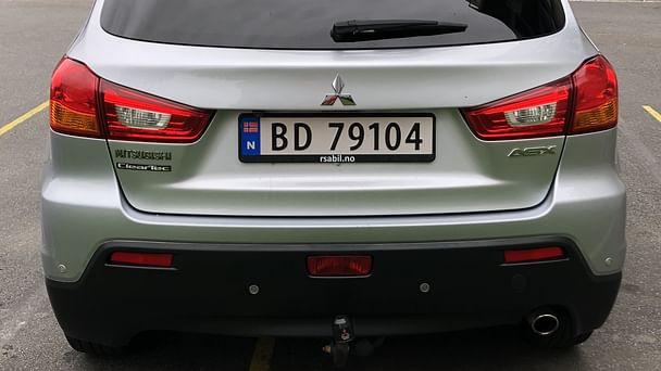 Mitsubishi ASX med Vinterdekk