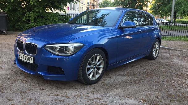 BMW Série 1 Touring med GPS