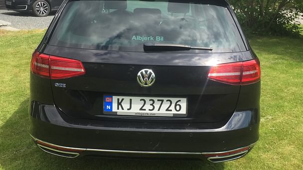 Volkswagen Passat Kombi med Sykkelstativ