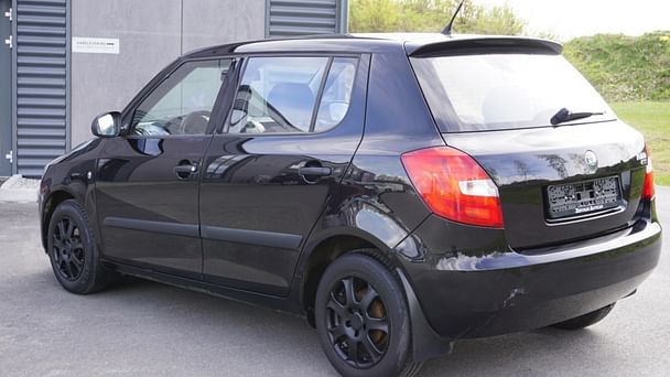 Skoda Fabia med Vinterdekk
