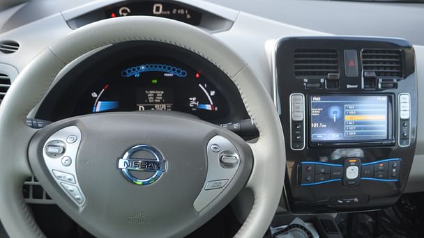 Nissan Leaf 2012 med Skistativ