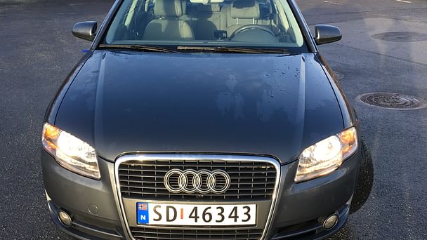 Audi A4 Avant med Sykkelstativ