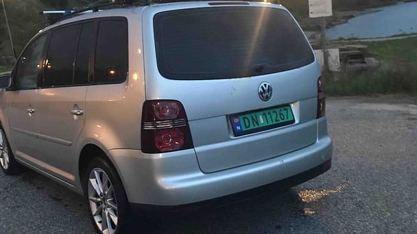 Volkswagen Touran med Lydinngang