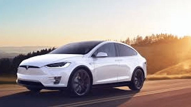 Tesla Model X med Vinterdekk