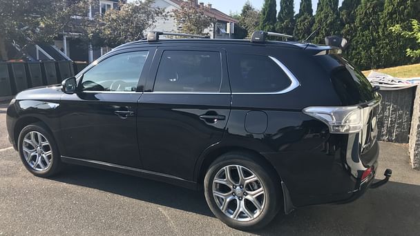 Mitsubishi Outlander med Vinterdekk