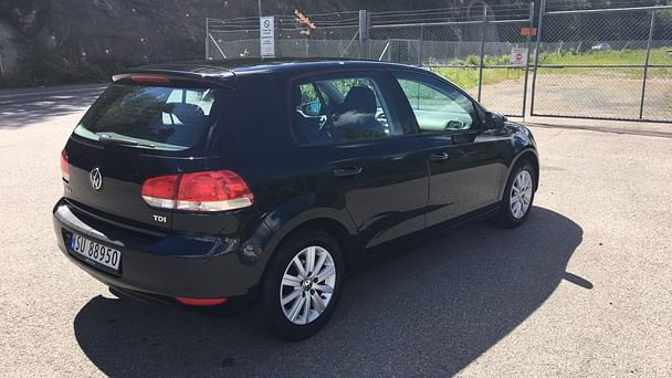 Volkswagen Golf R med Sykkelstativ