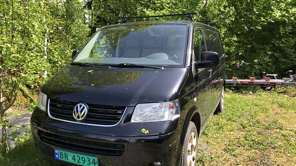Volkswagen Transporter med Vinterdekk
