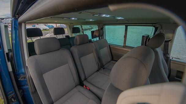 Volkswagen Caravelle med Vinterdekk