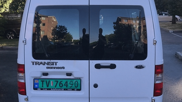 Ford Transit Connect med Tilhengerfeste
