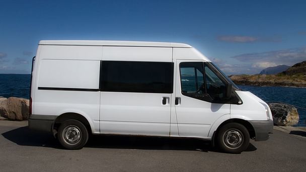 Ford Transit Connect med Vinterdekk
