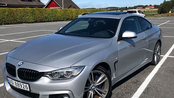 BMW Série 4 Coupé med Vinterdekk