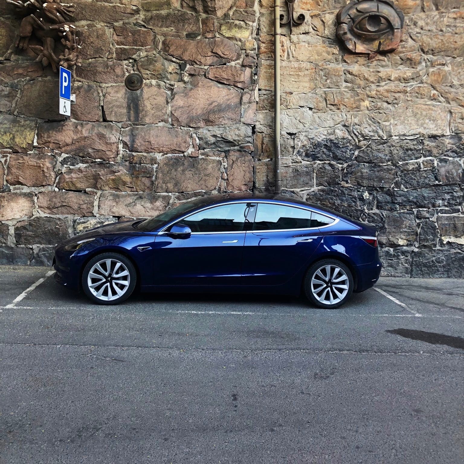 Tesla Model 3, 2019, Elektrisk, automatisk