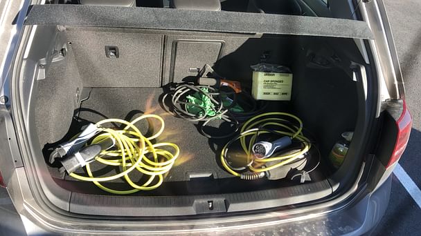 Volkswagen e-Golf med Lydinngang