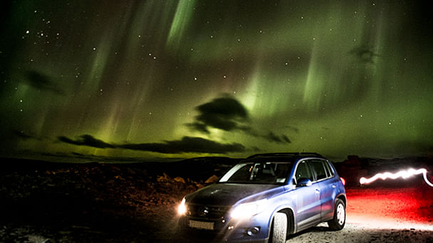 Volkswagen Tiguan med Vinterdekk