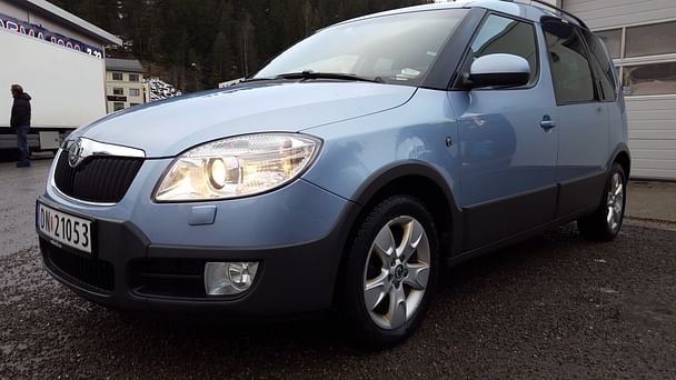 Skoda Roomster med Vinterdekk