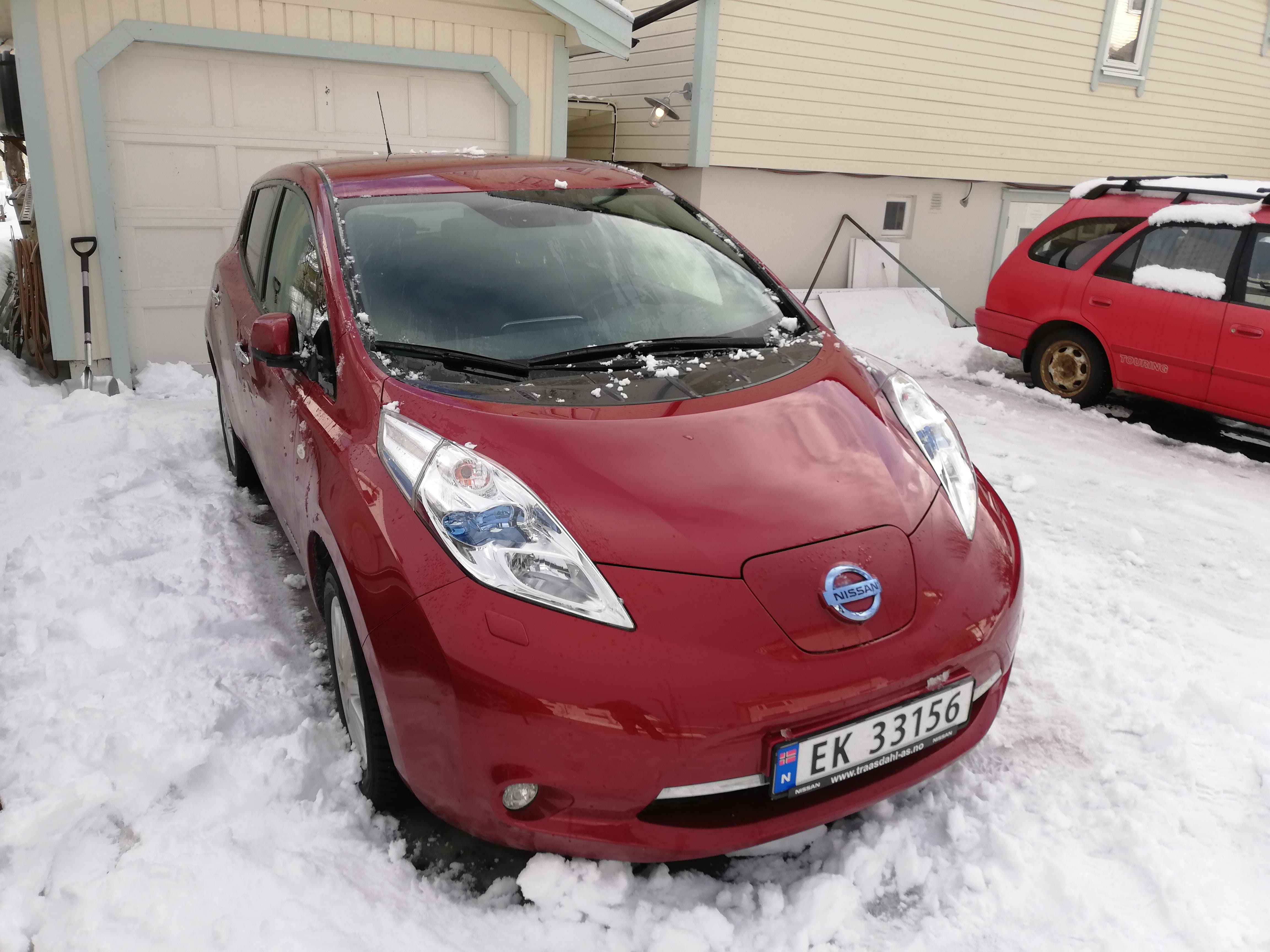 Nissan Leaf met Airco