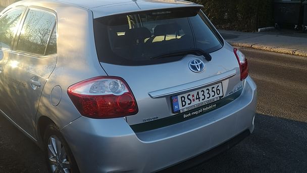 Toyota Auris med GPS