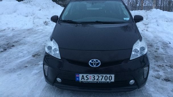 Toyota Prius med Vinterdekk