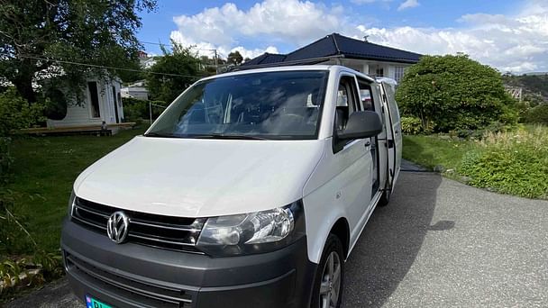 Volkswagen Transporter med GPS