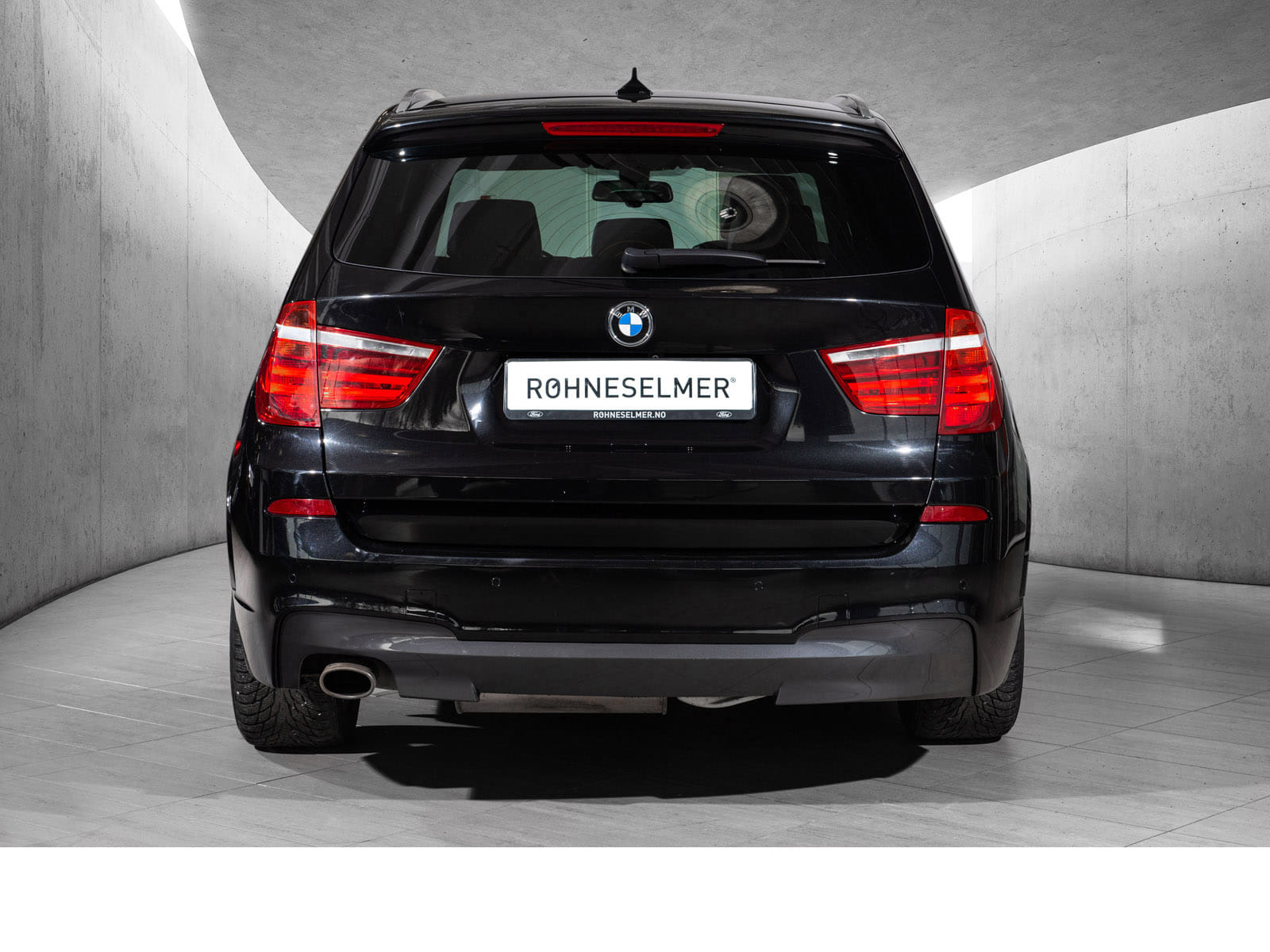 BMW X3 med Sykkelstativ