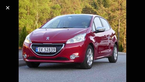 Peugeot 208, 2014, Bensin