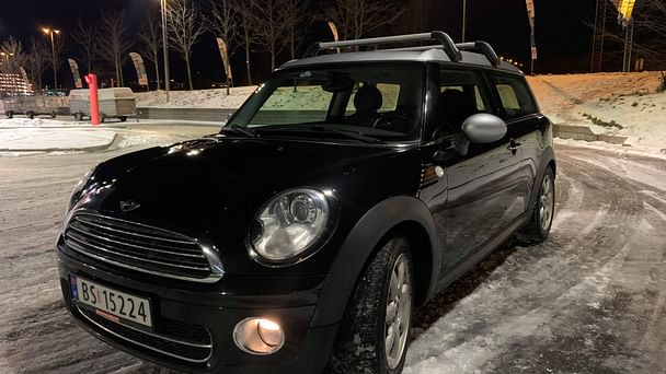 Mini Clubman med Skistativ