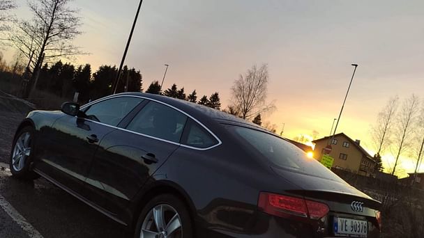 Audi A5 med Vinterdekk