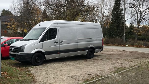 Volkswagen Crafter med GPS