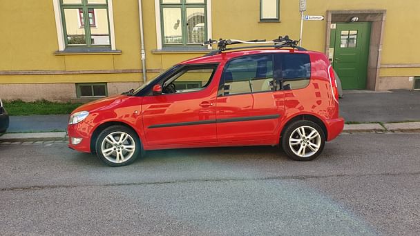 Skoda Roomster med Vinterdekk