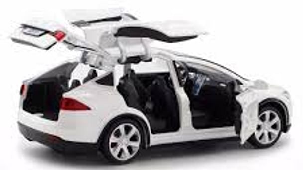 Tesla Model X med GPS