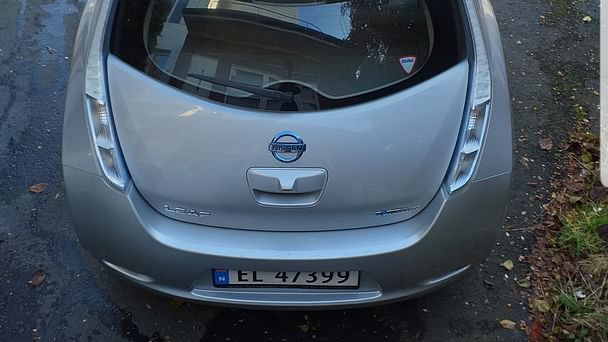 Nissan Leaf med Vinterdekk